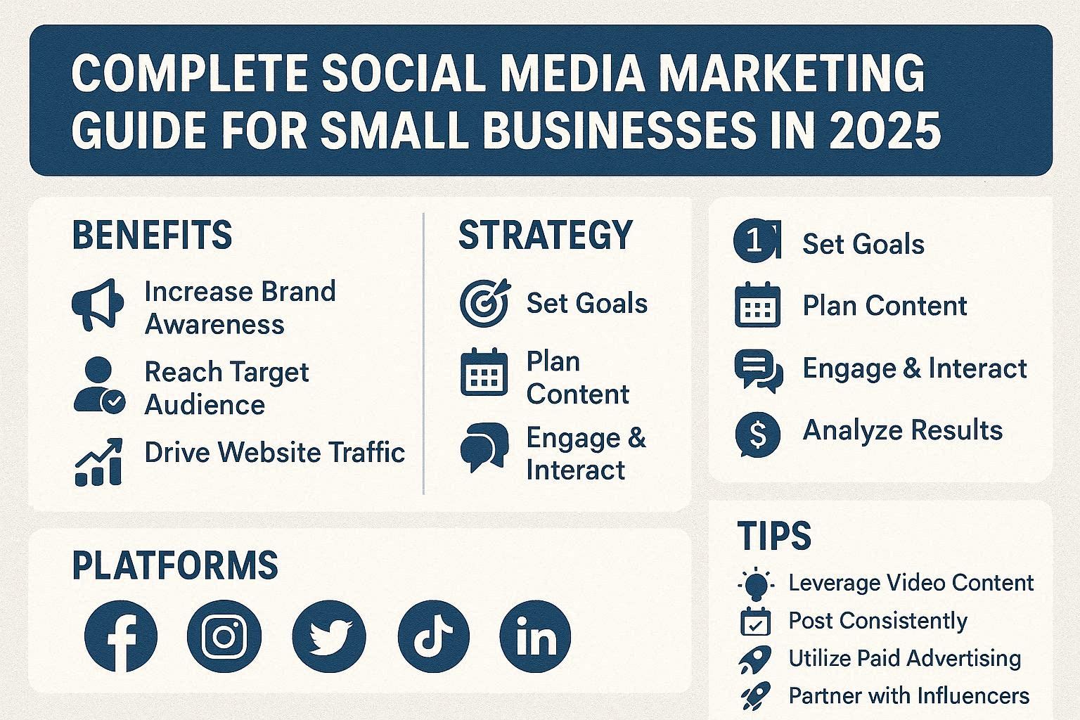 Complete Social Media Marketing Guide for Small Businesses in 2025